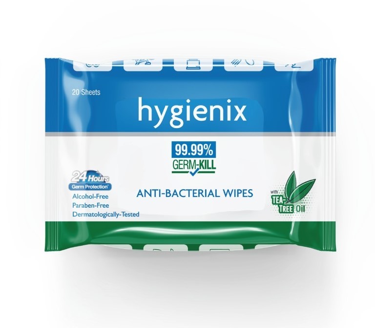 Hygienix Anti-Bacterial Wipes