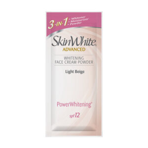 SkinWhite - Face Cream Powder - Sachet - Light Beige